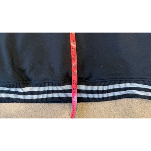 Vintage TRUE RELIGION Mens Varsity Jacket Hood Warm Fleece Lining XL - Picture 7 of 8